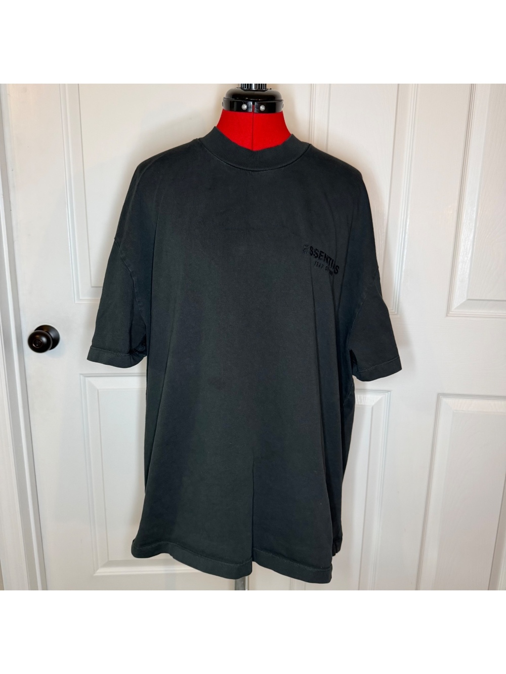 Essentials Fear of God Black Short Sleeve Crewneck Tee Shirt Men’s L